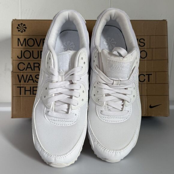 Nike Shoes Womens Size 7.5 White Air Max 90 Running Sneakers DH8010-100 - Picture 7 of 11